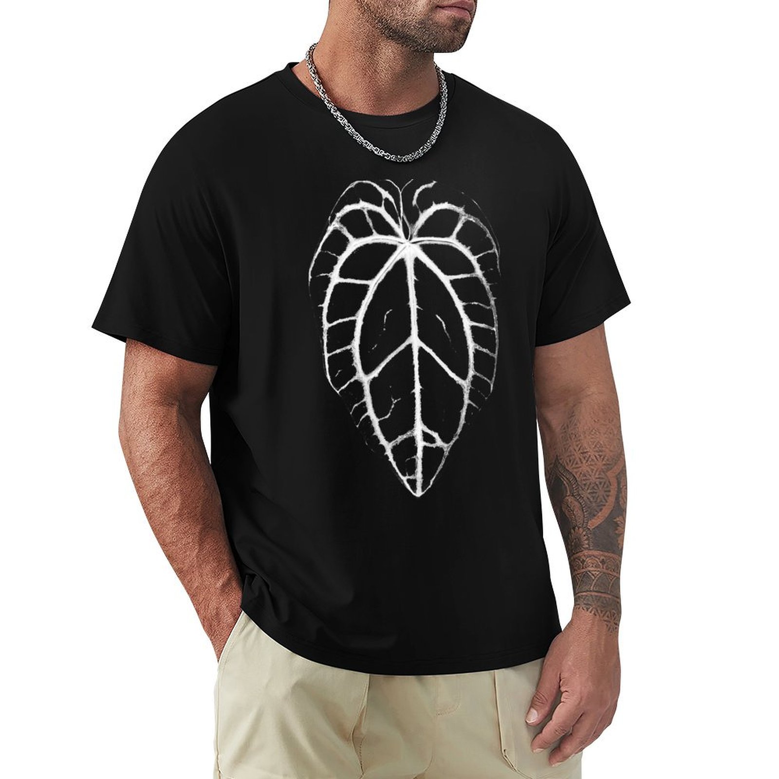 Anthurium Crystallinum - ANTHURIUM CRYSTALLINUM VEINS T-Shirt Sun Protective